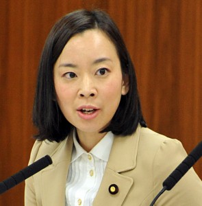 質問する吉良よし子議員=26日、参院総務委