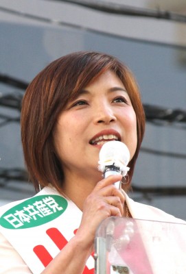 山中ちえ子候補